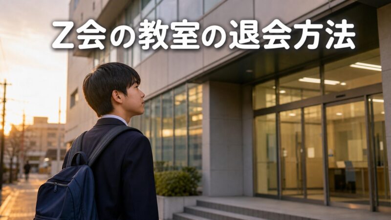 Z会の教室の退会方法は2通り！注意点と問い合わせ先を解説！ 
