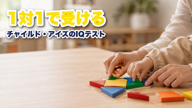チャイルド・アイズのIQテストの中身を調査！受け方と3つの注意点も紹介！ 