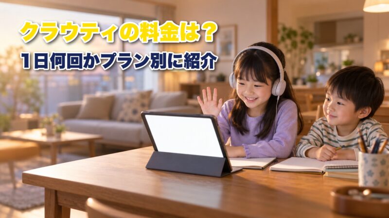 クラウティの料金はいくら？1日何回受けられるかプラン別に紹介！ 